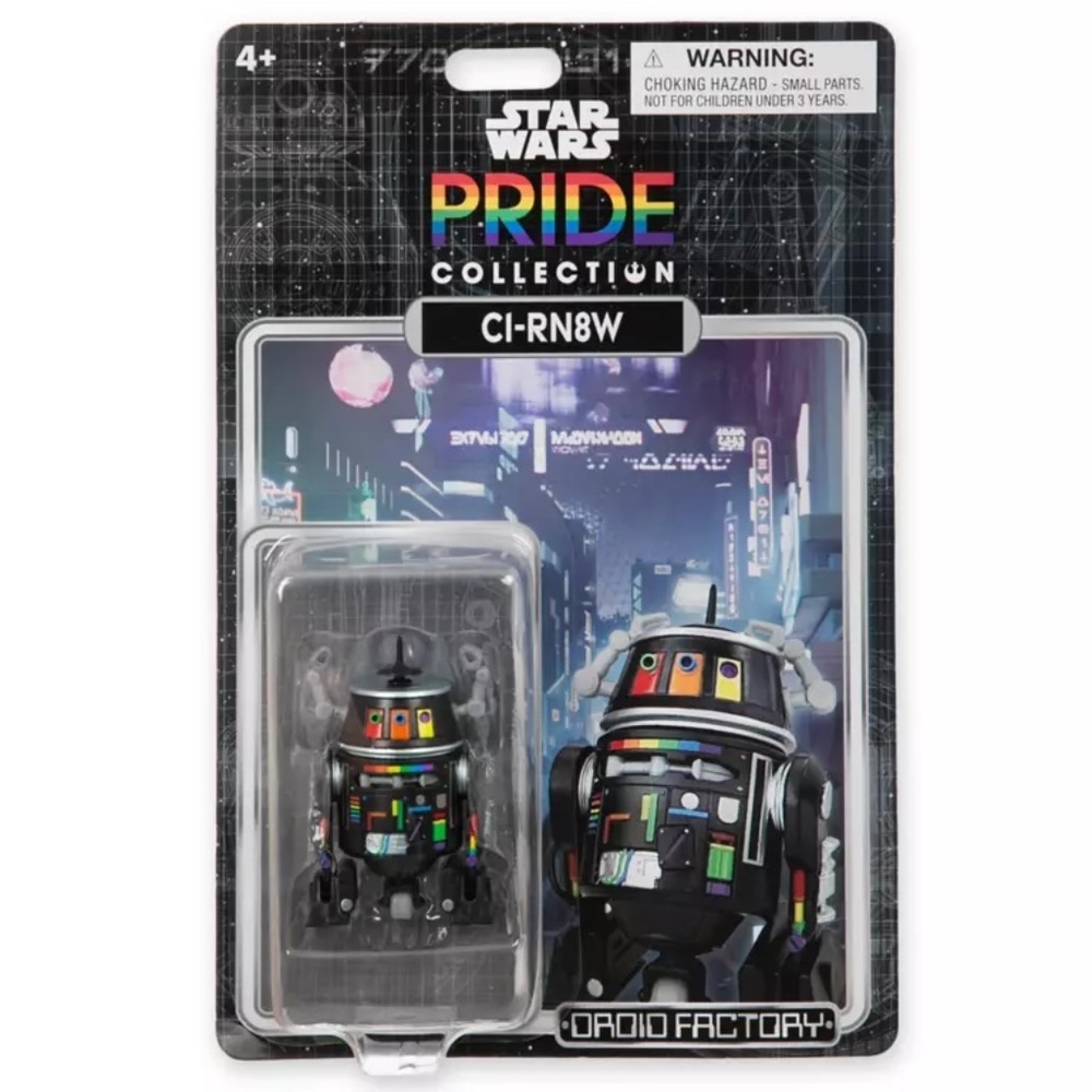 NEW Galaxy's Edge Star Wars Droid Depot Factory C1-RN8W Pride Collection Rainbow